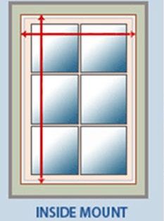 How to measure the accurate height and width of a window for inside mounting