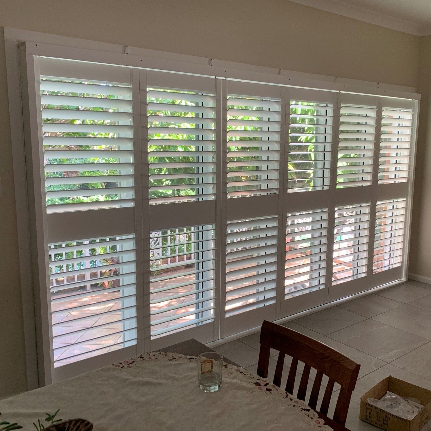 Timber Plantation Shutters are custom-made to fit your window using high-quality basswood.