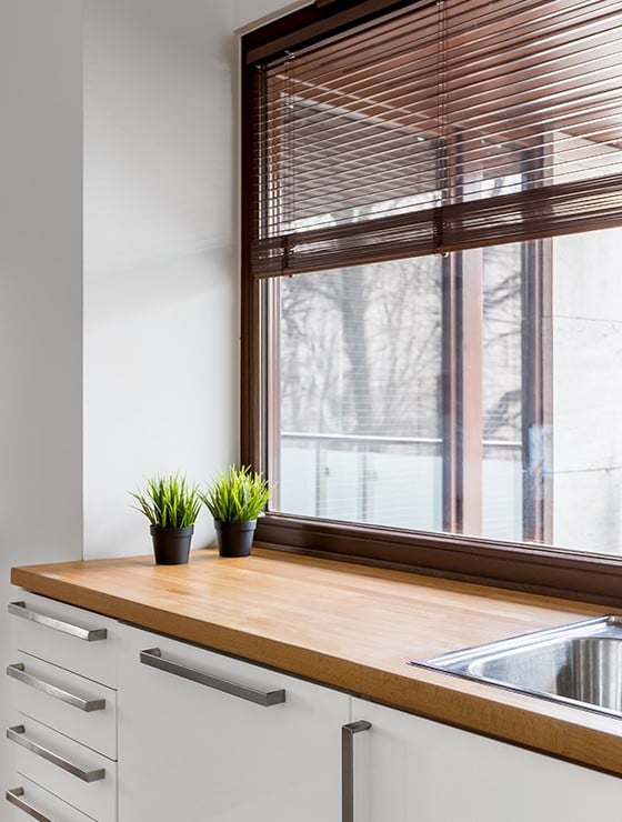 This is an example of the Venetian Blinds we provide to our valued customers.